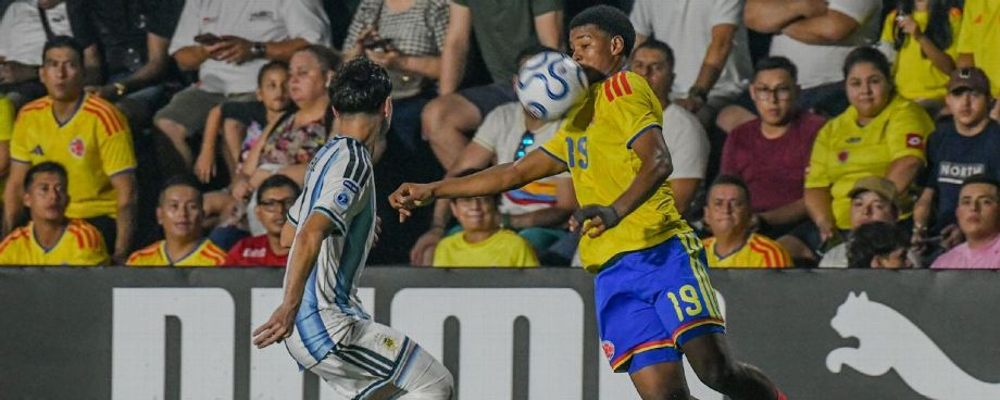 Colombia vs Argentina, Final Sudamericano Sub 17.